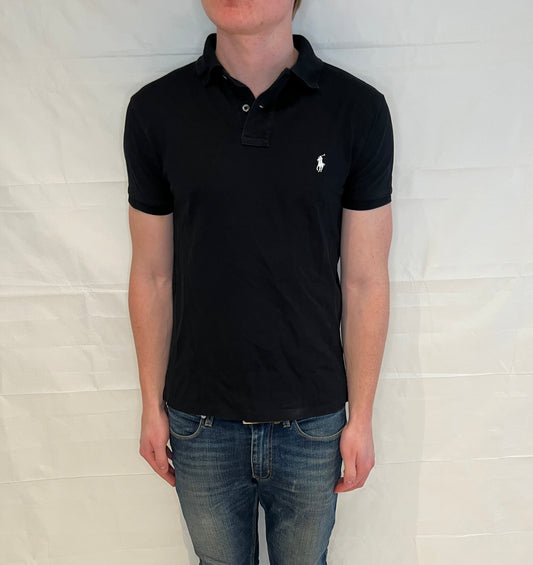 Polo Ralph Lauren Prima Stretch Mesh Polo Black Men's