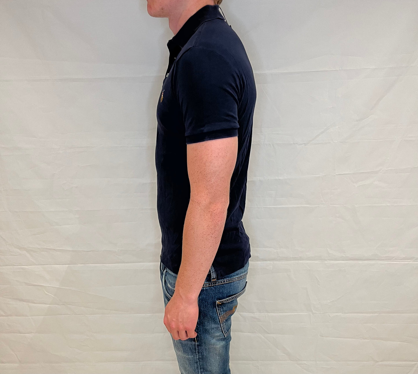 Polo Ralph Lauren Custom Slim Fit Polo Blue Men's