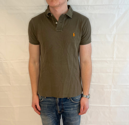 Polo Ralph Lauren Slim Fit Polo Olive Green Men's