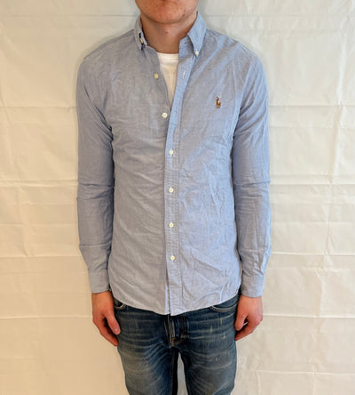 Polo Ralph Lauren Slim Fit Shirt Light Blue Men's