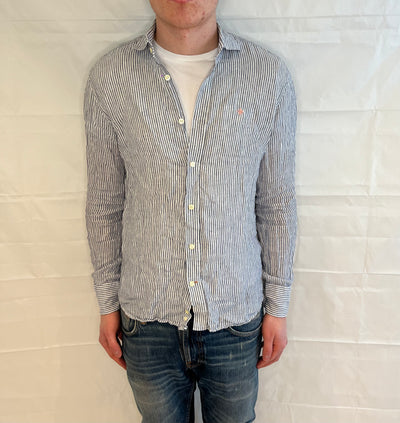 Morris Linen Shirt Striped Men's