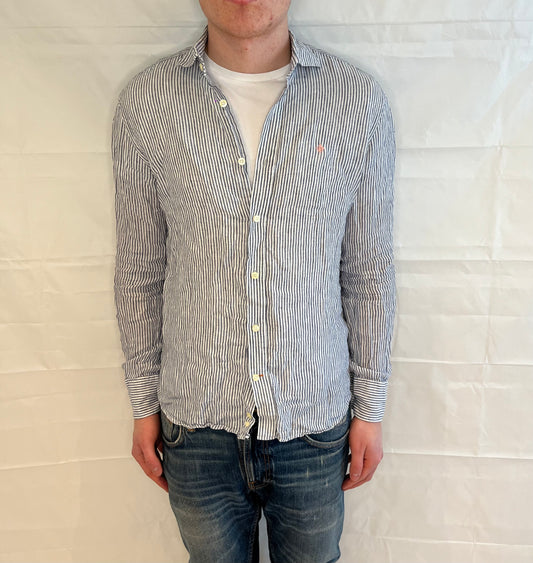 Morris Linen Shirt Striped Men's