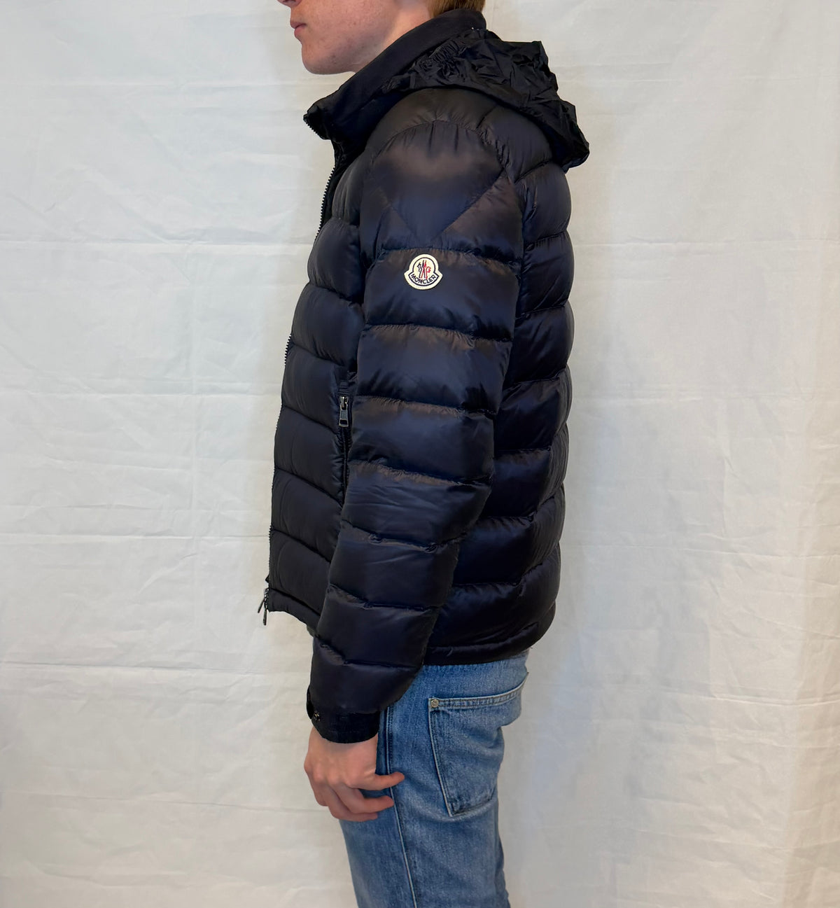 Moncler Jacket Navy Men's