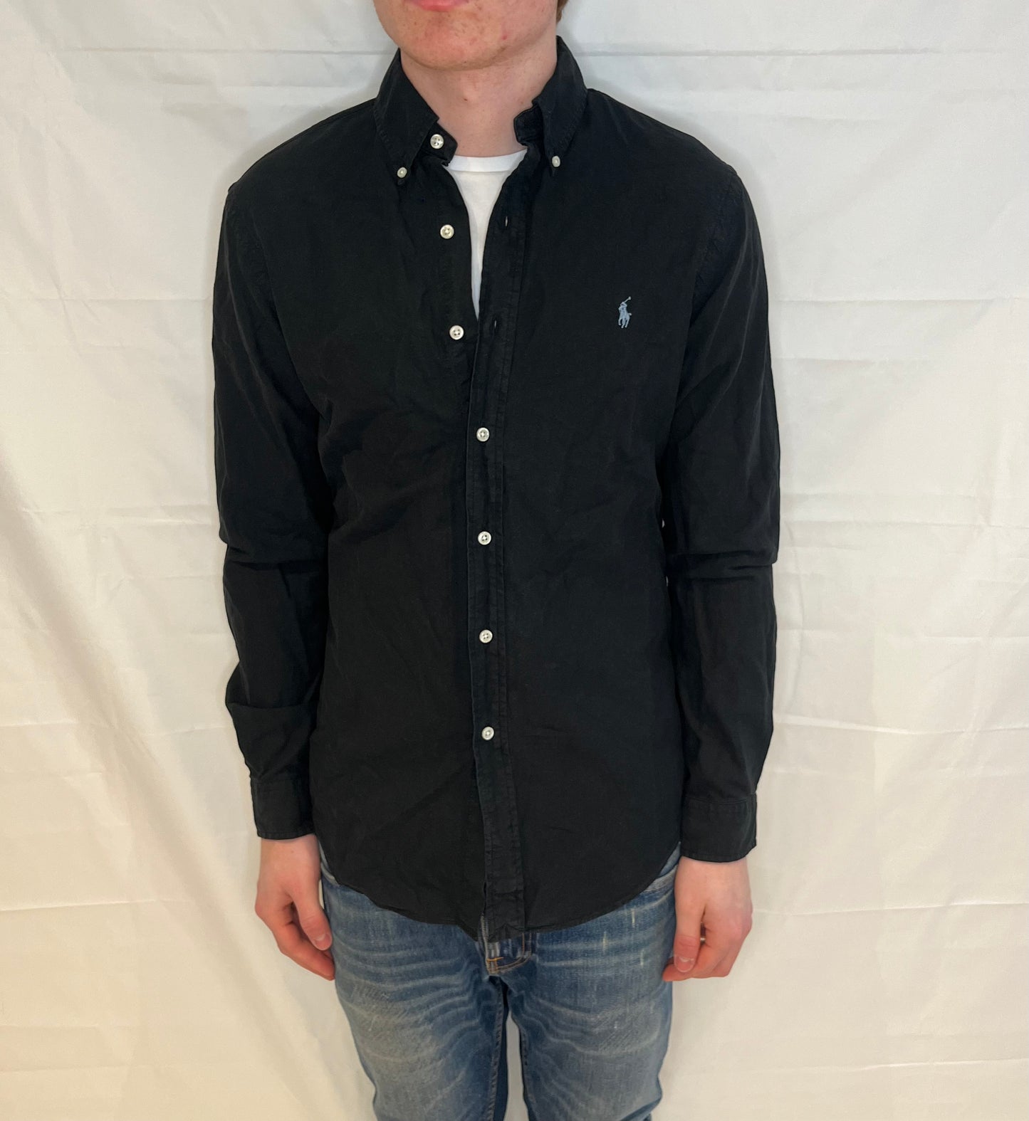 Polo Ralph Lauren Slim Fit Shirt Black Men's