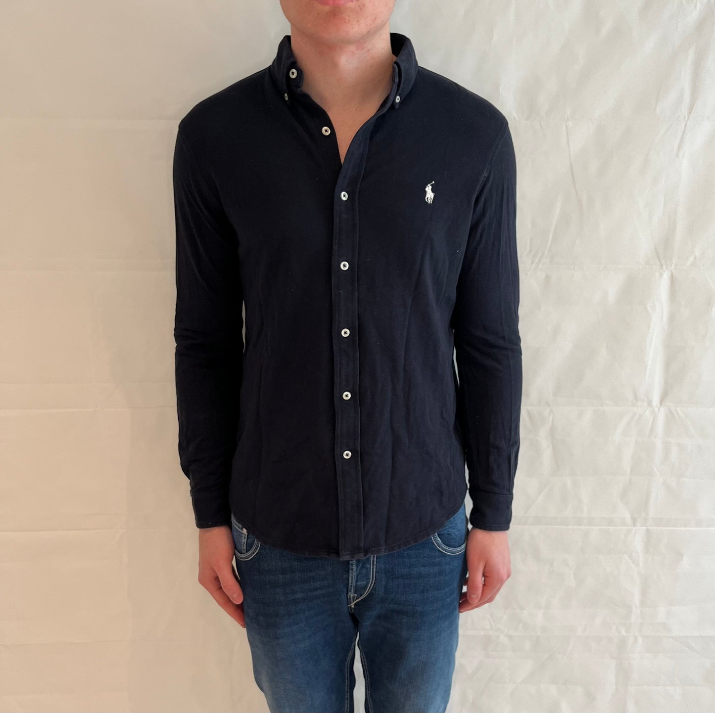 Polo Ralph Lauren Featherweight Mesh Shirt Blue Men's