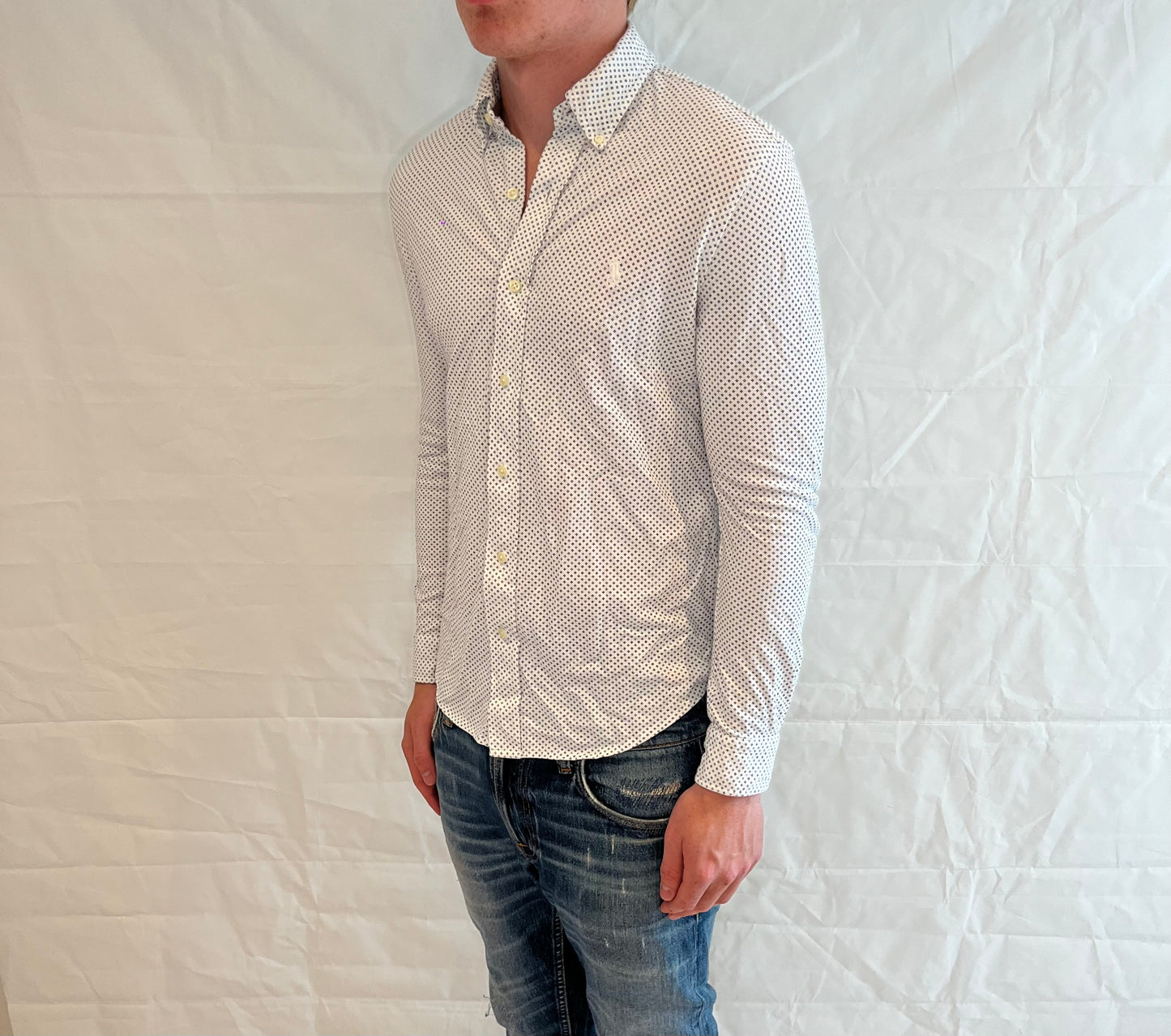 Polo Ralph Lauren Featherweight Mesh Shirt White Men's