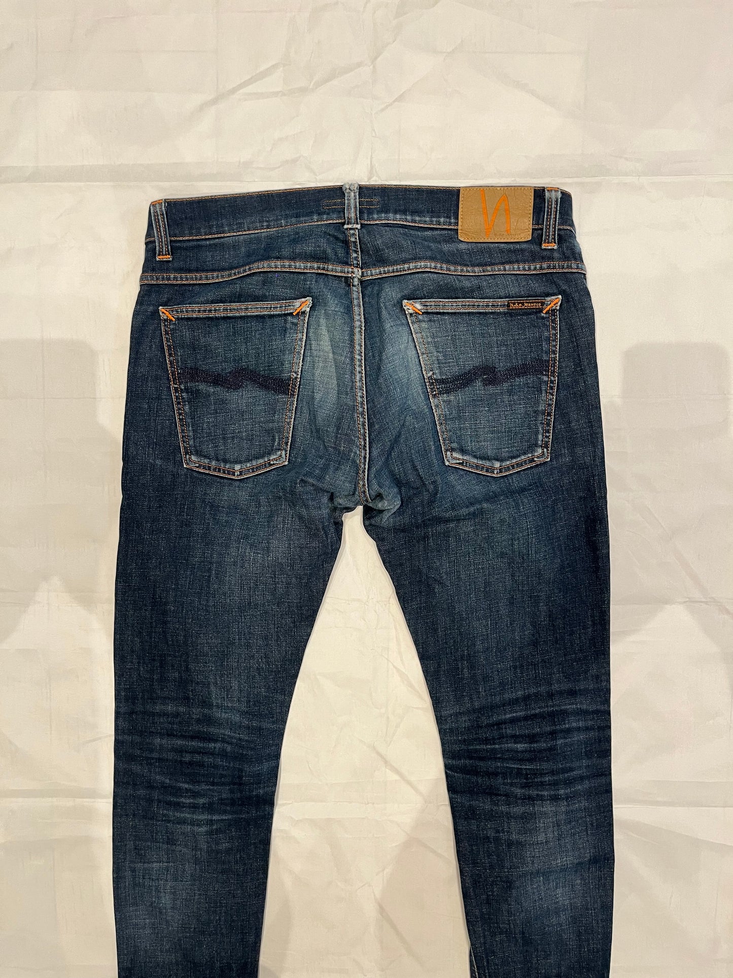 Nudie Tight Terry Jeans Blue Men's