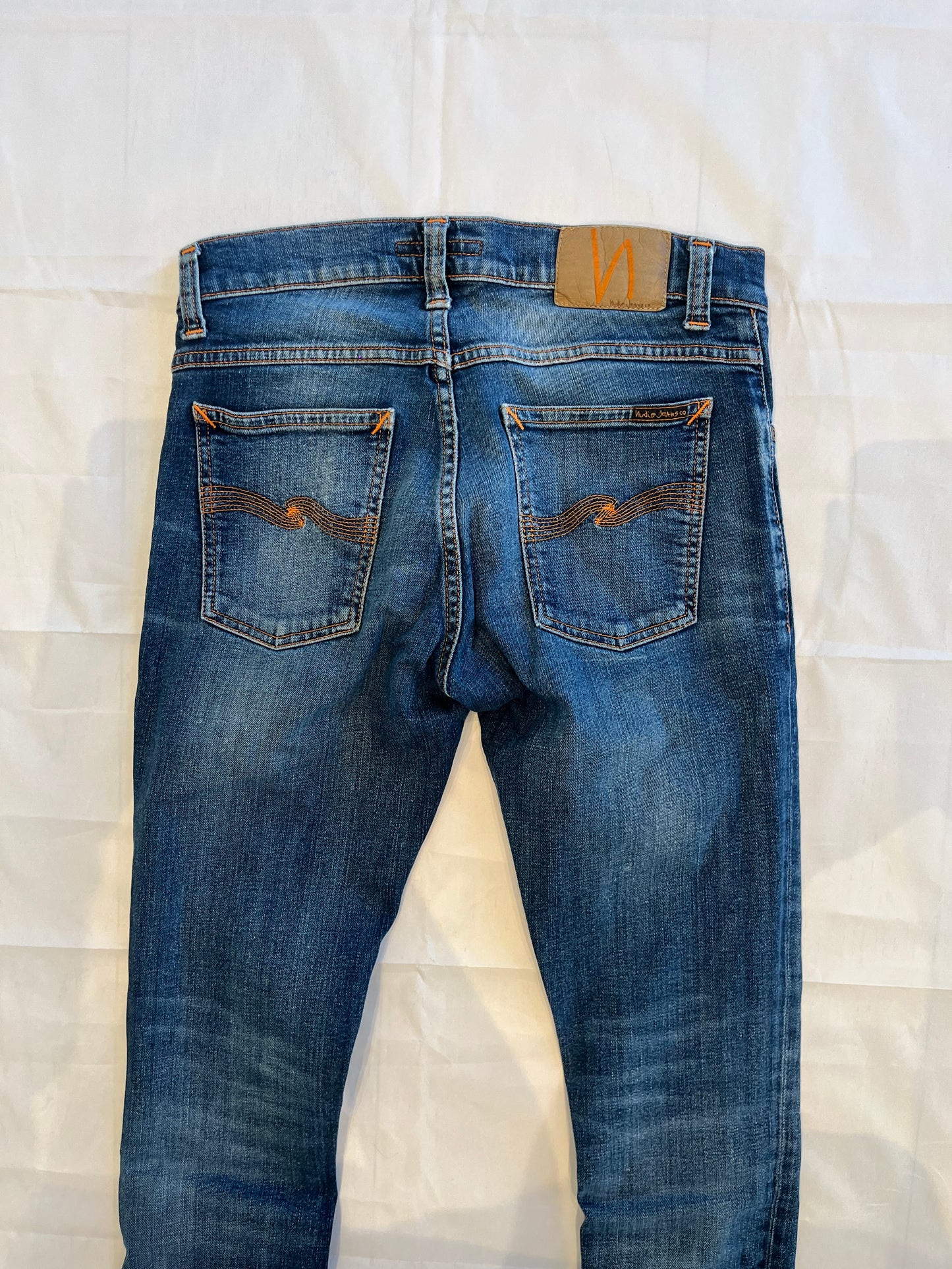 Nudie Tight Terry Jeans Blue Men's