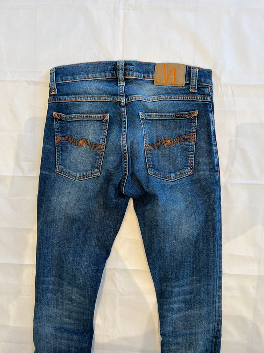 Nudie Tight Terry Jeans Blue Men's