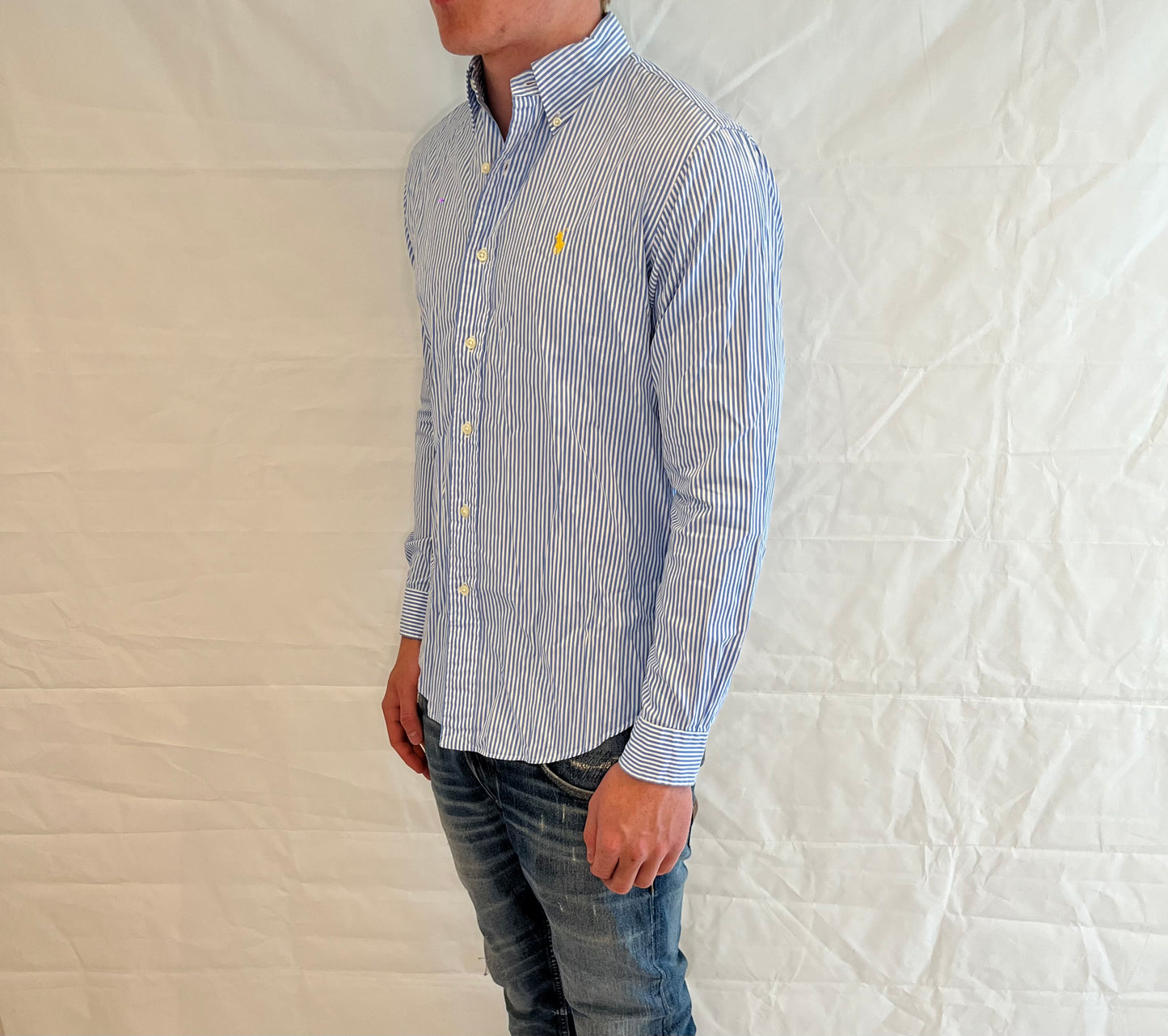 Polo Ralph Lauren Custom Fit Shirt Striped Men's