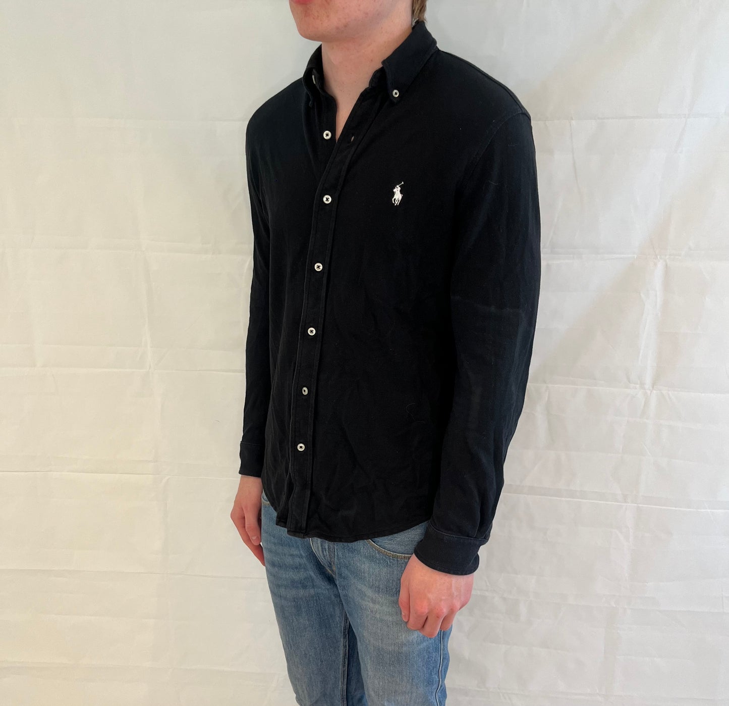 Polo Ralph Lauren Featherweight Mesh Shirt Black Men's
