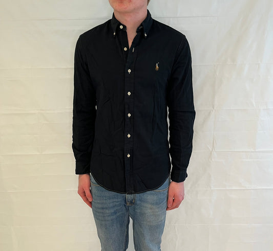 Polo Ralph Lauren Custom Fit Shirt Black Men's