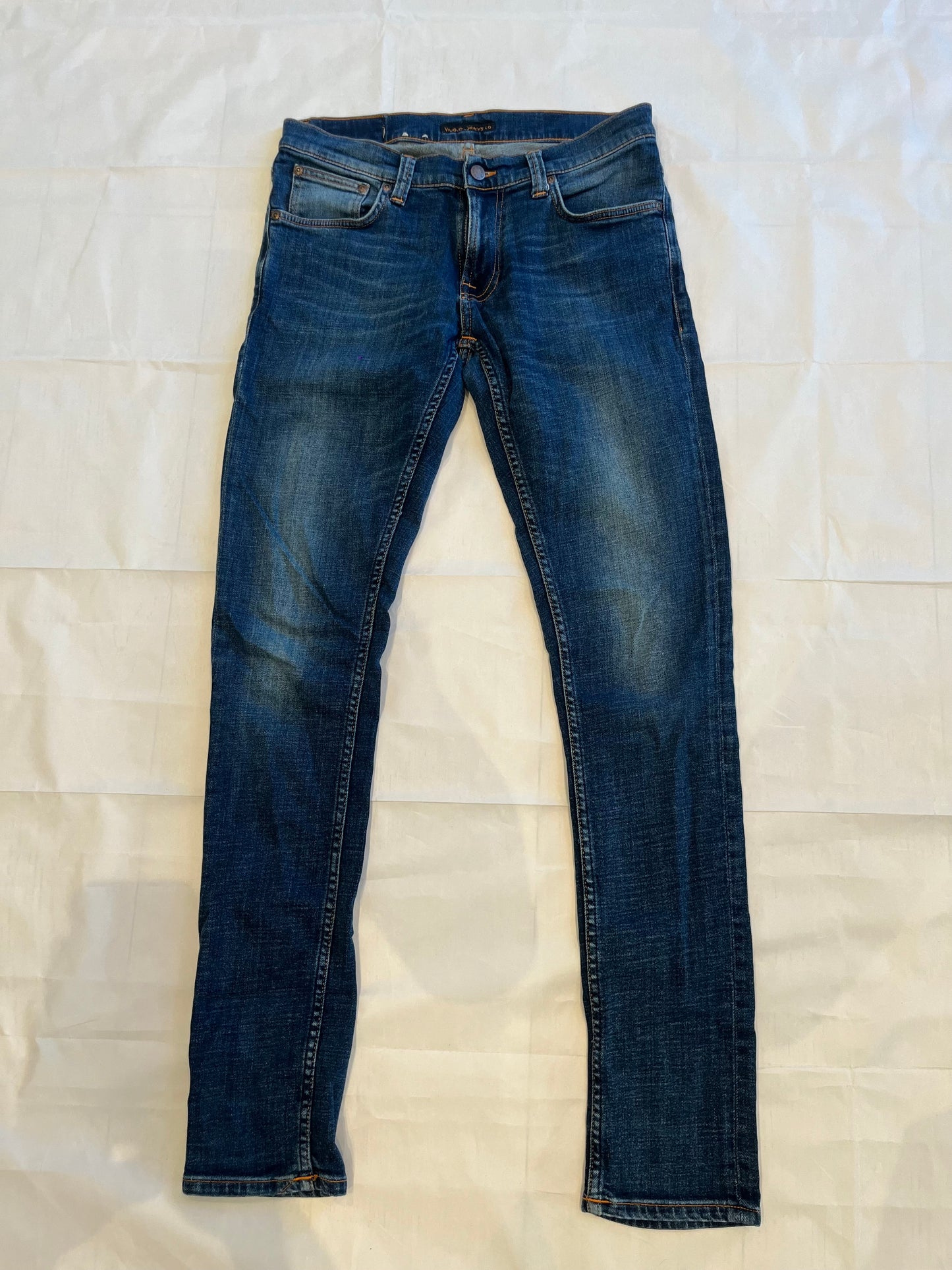 Nudie Tight Terry Jeans Blue Men's