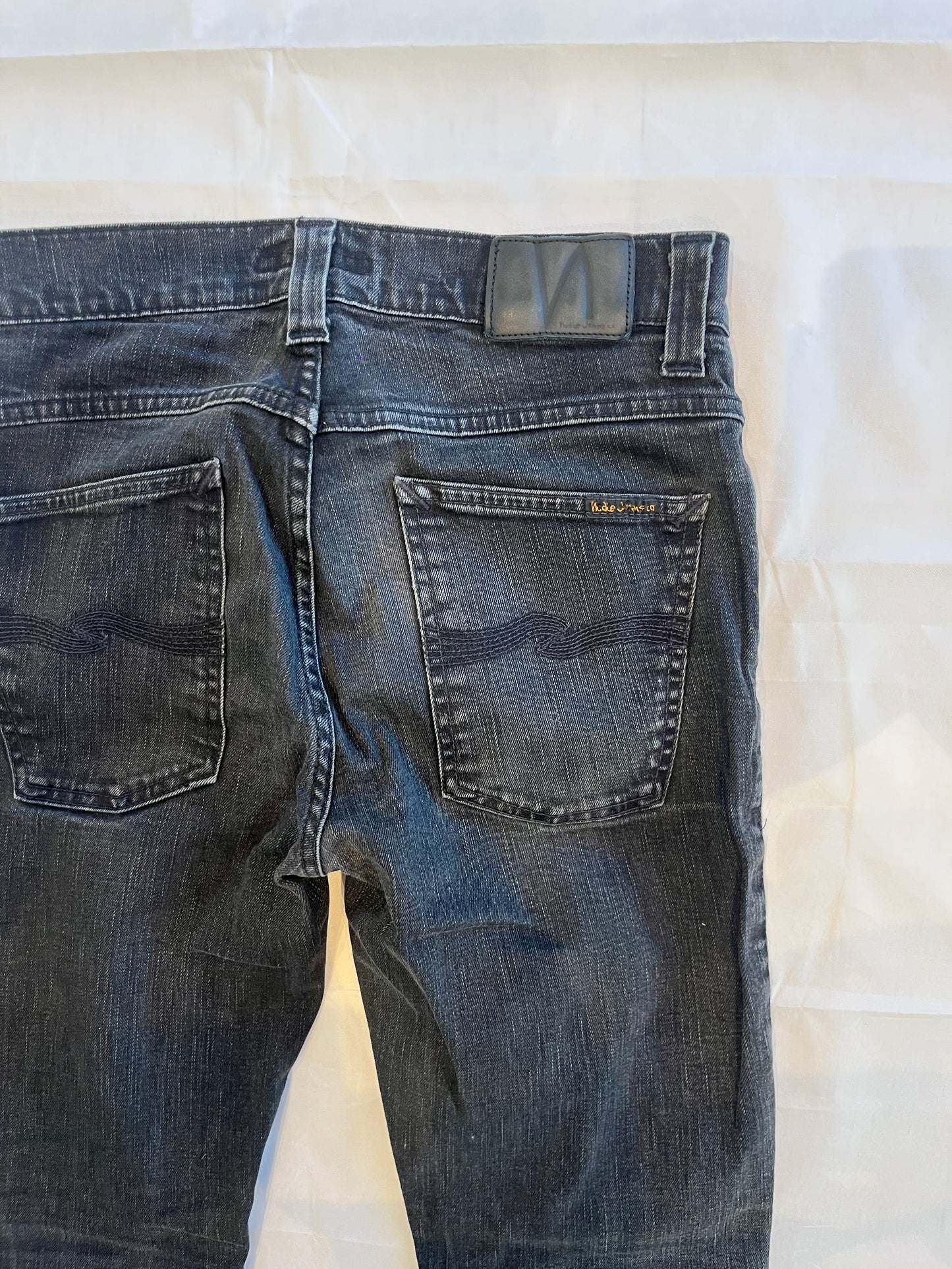 Nudie Grim Tim Jeans Black Men's