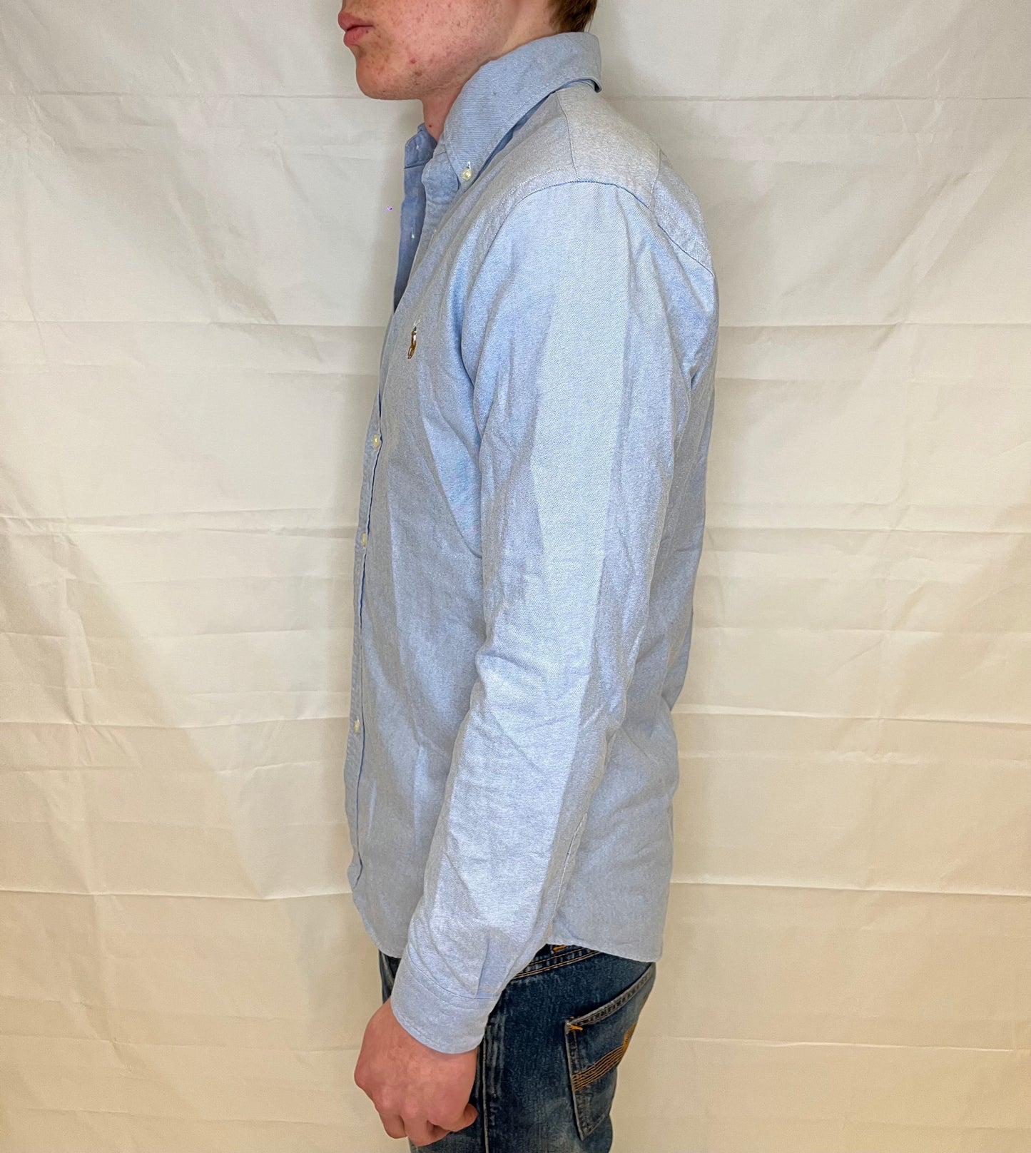 Polo Ralph Lauren Slim Fit Shirt Light Blue Men's
