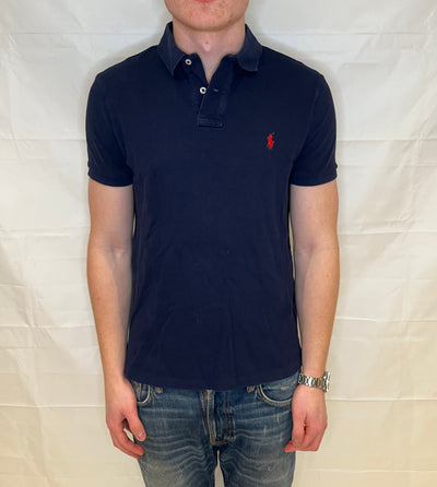 Polo Ralph Lauren Custom Slim Fit Polo Blue Men's
