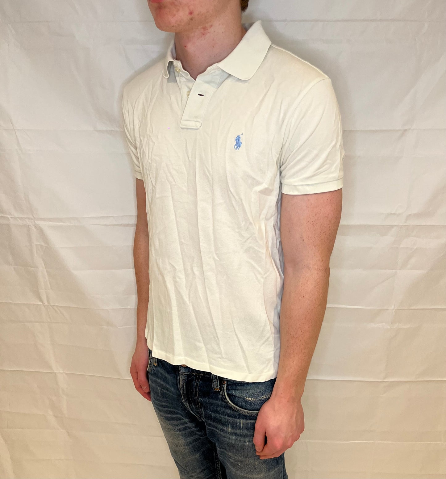 Polo Ralph Lauren Slim Fit Polo White Men's