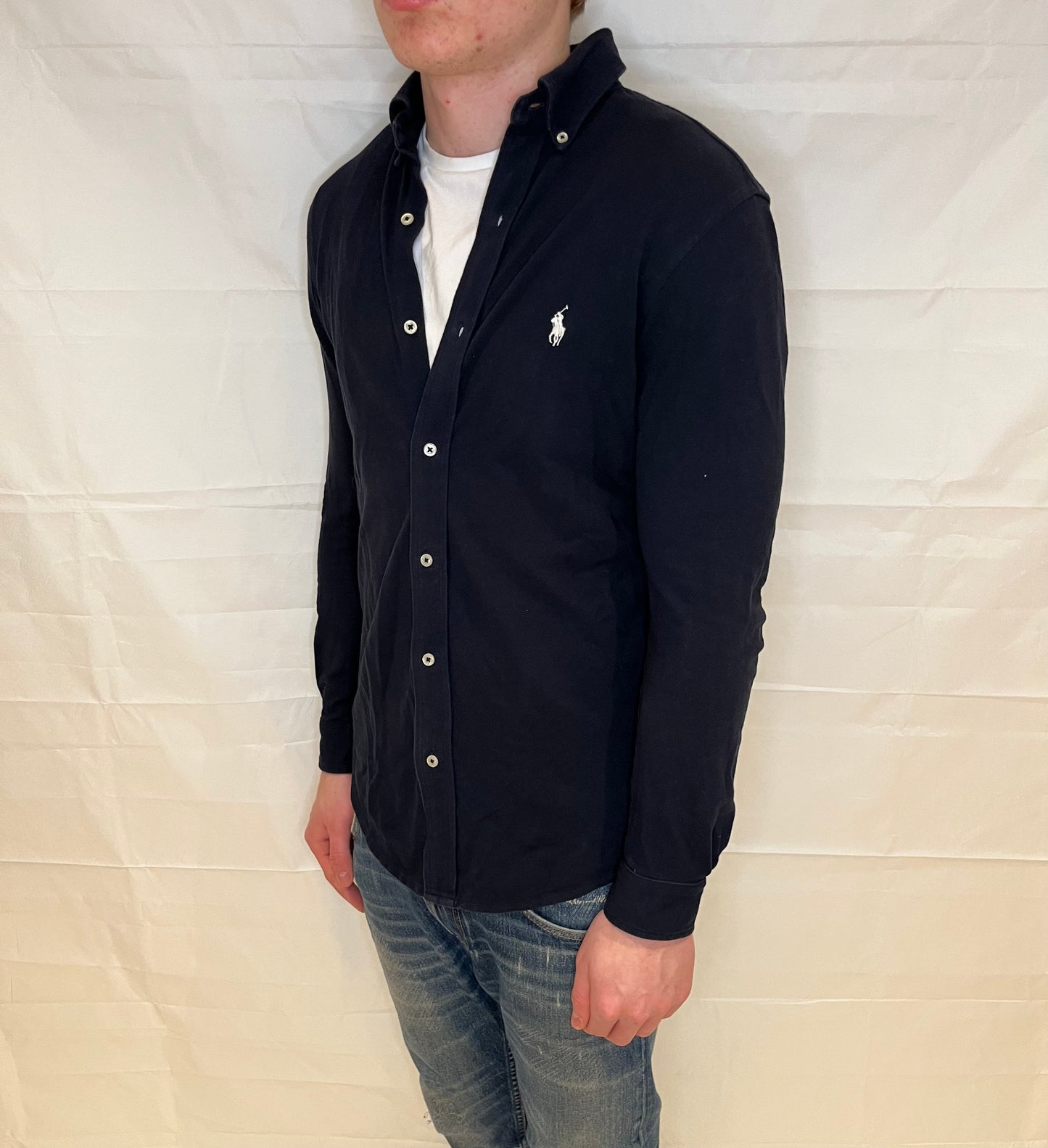 Polo Ralph Lauren Featherweight Mesh Shirt Blue Men's