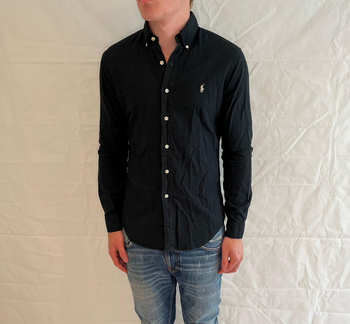 Polo Ralph Lauren Slim Fit Shirt Black Men's