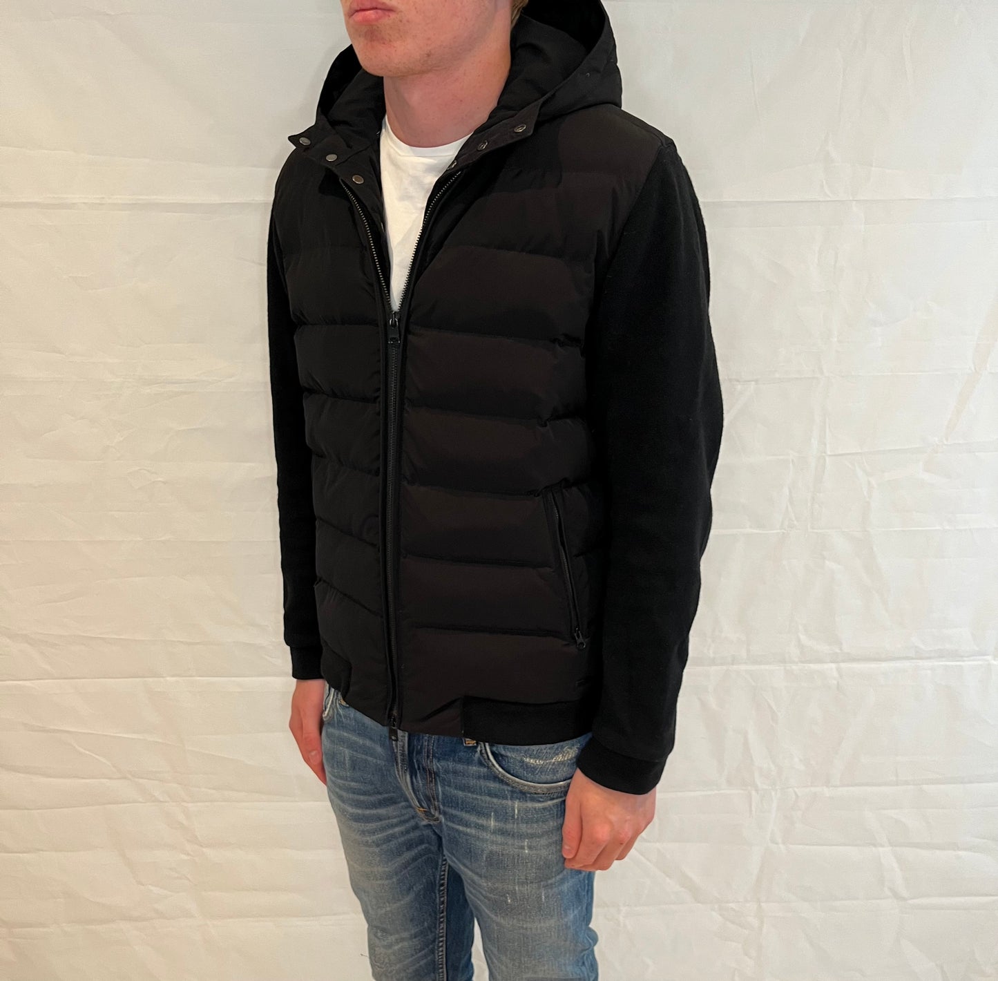 Woolrich Cardigan Black Men's