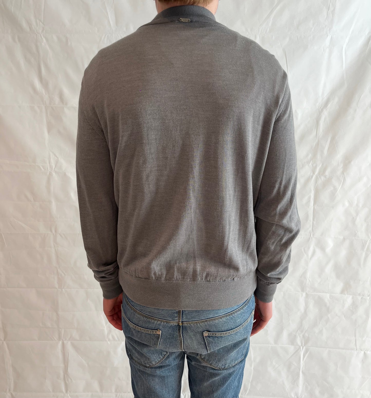 Herno Cardigan Grey Men's