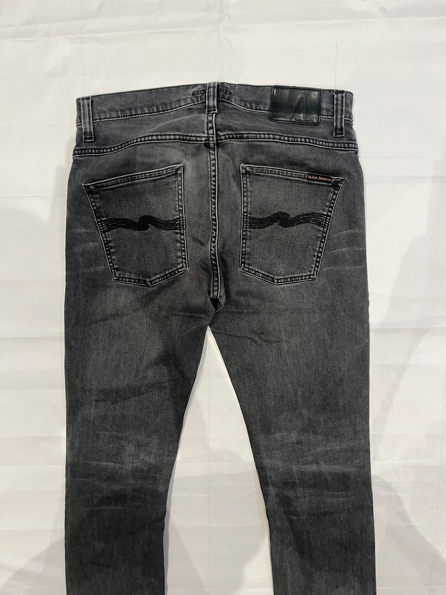 Nudie Grim Tim Jeans Grey Men's