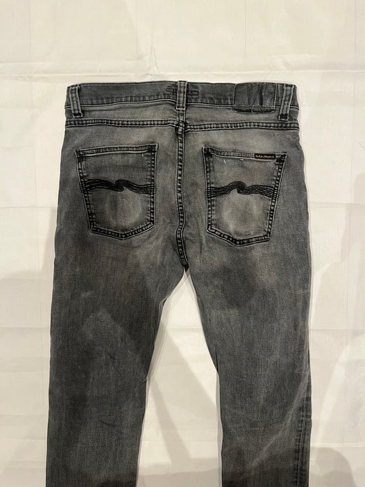 Nudie Lean Dean Jeans Grey Men's