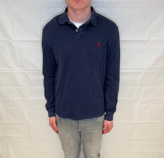 Ralph Lauren Polo Long Sleeve Blue Men's