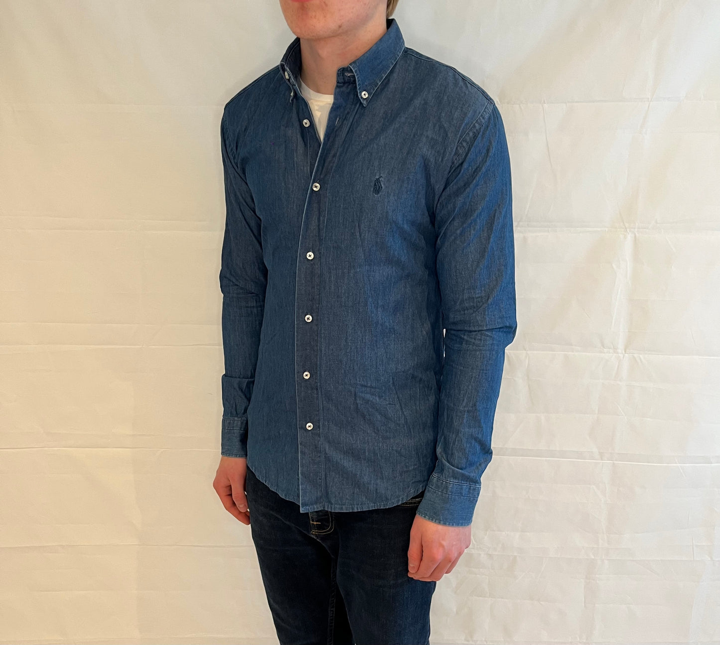 Polo Ralph Lauren Denim Shirt Blue Men's