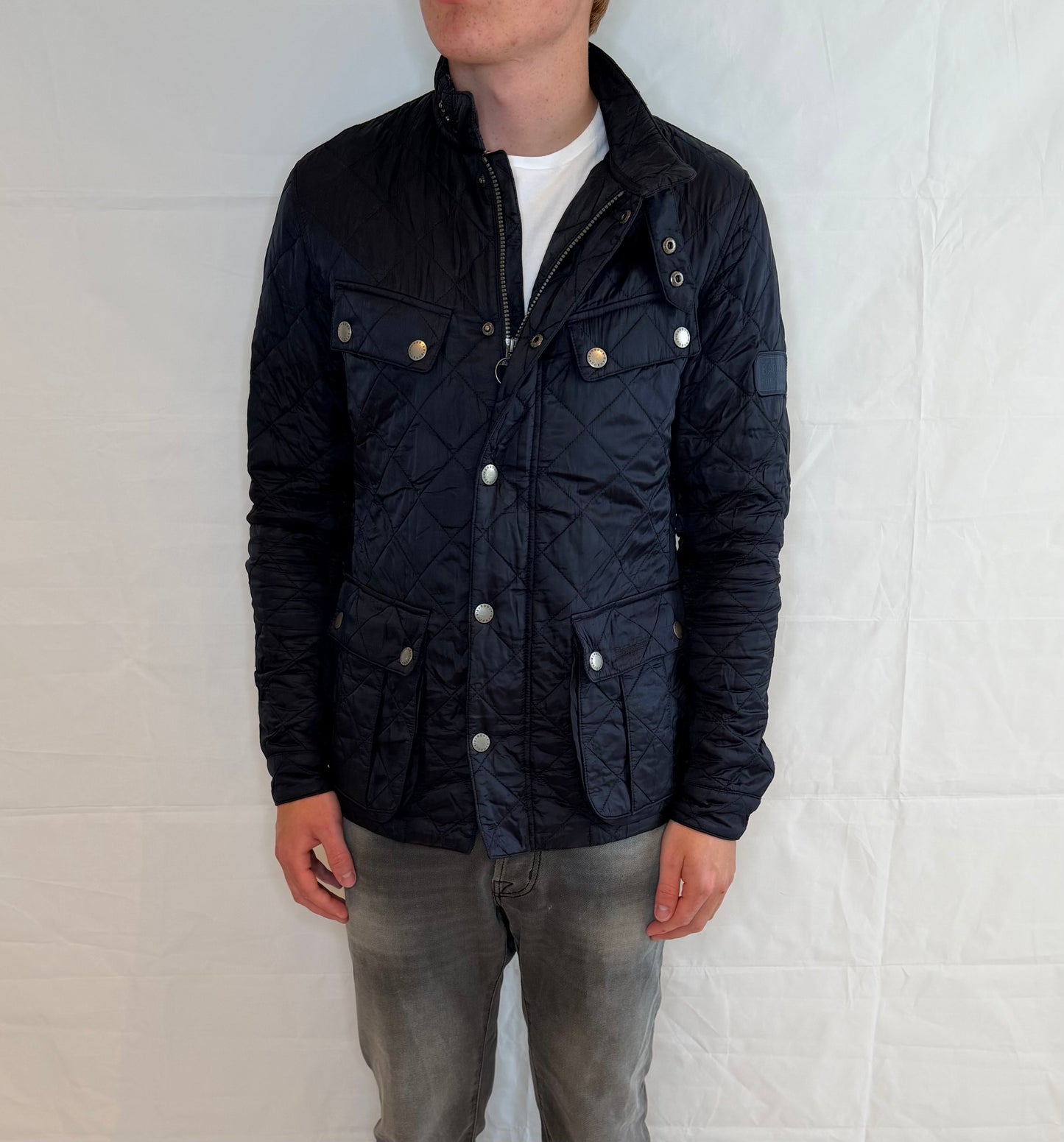 Barbour Jacket Blue Men's