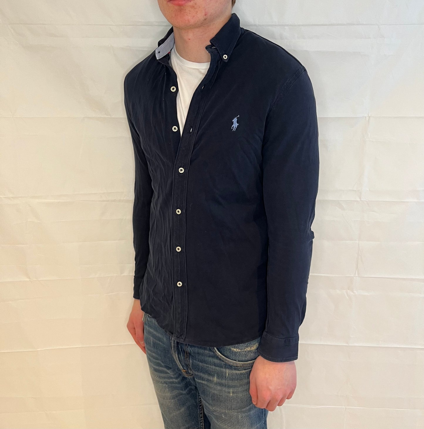Polo Ralph Lauren Featherweight Mesh Shirt Blue Men's