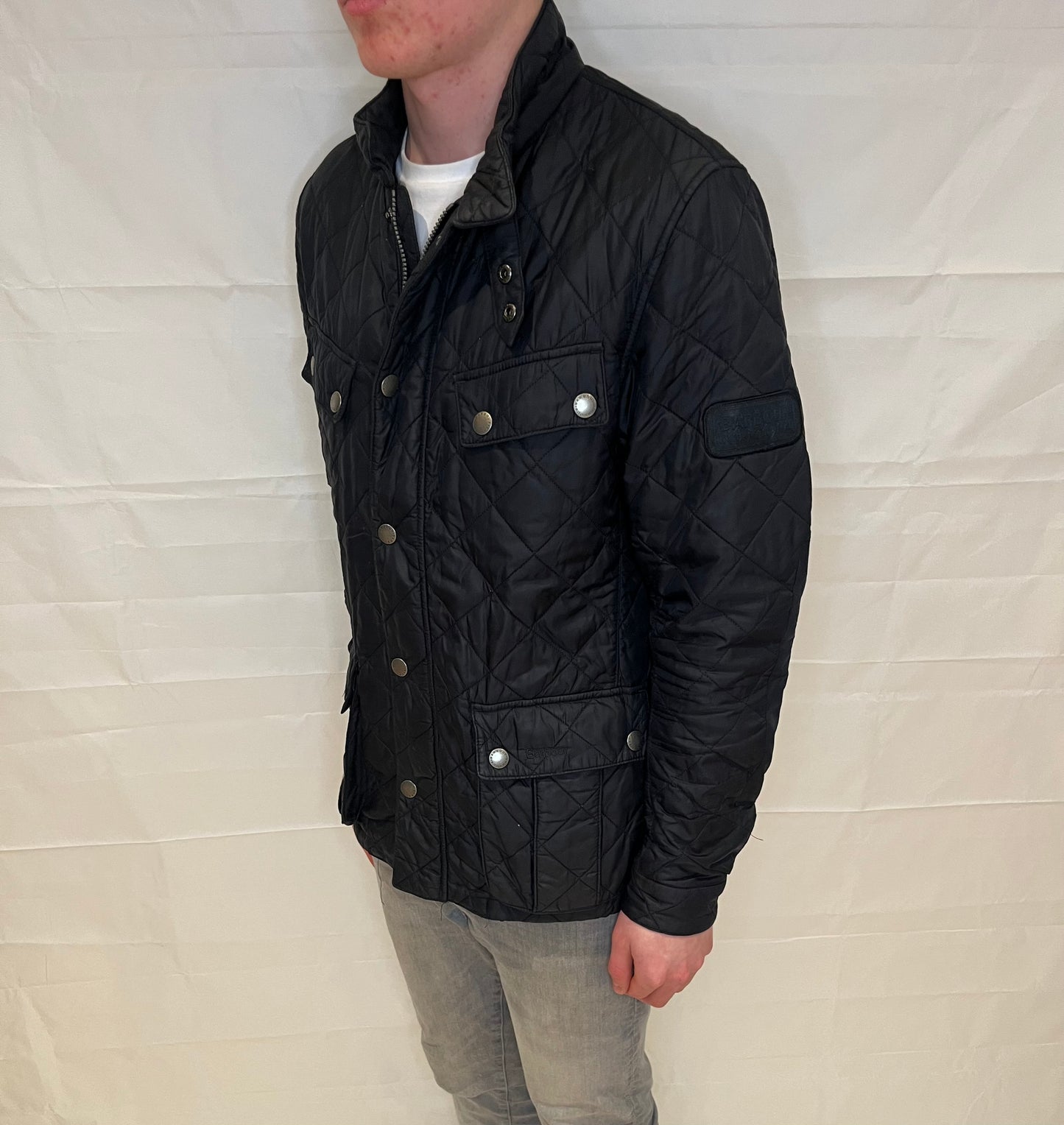 Barbour Jacket Blue Men's