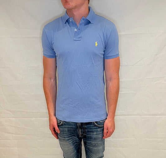 Polo Ralph Lauren Prima Stretch Mesh Polo Light Blue Men's