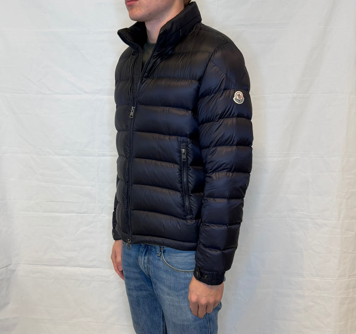 Moncler Jacket Navy Men's