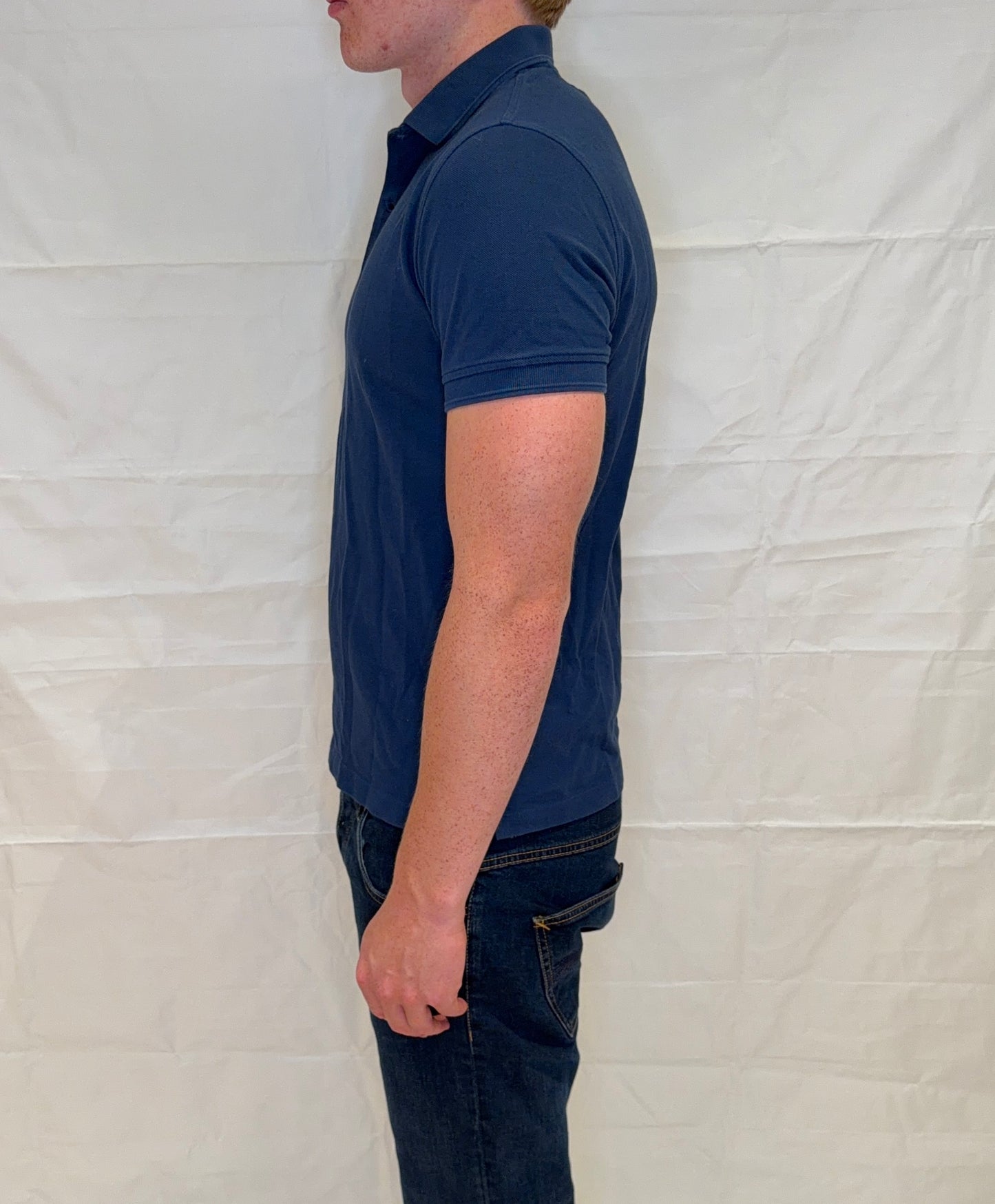 Massimo Dutti Polo Blue Men's