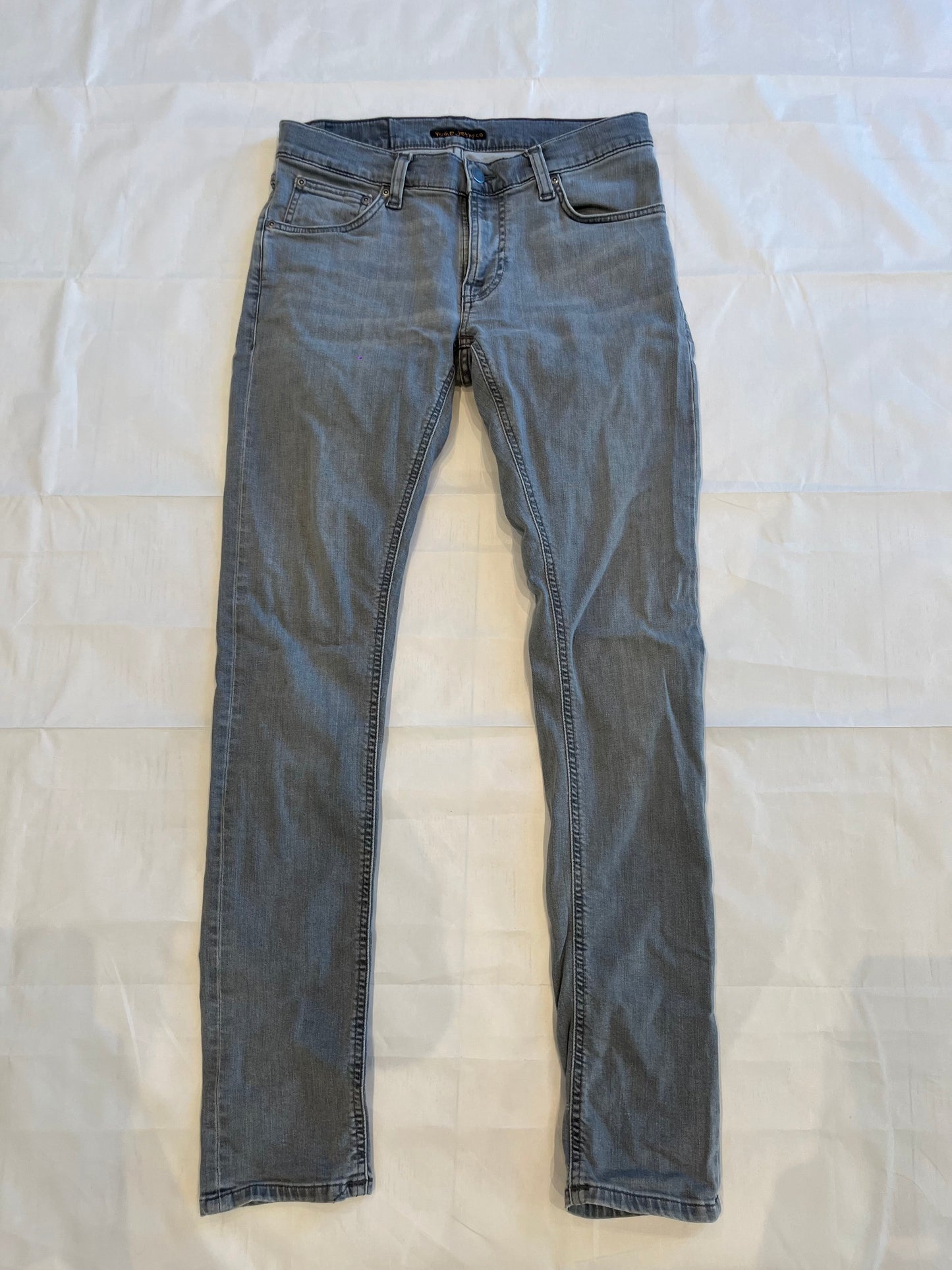 Nudie Tight Terry Jeans Grey Men's