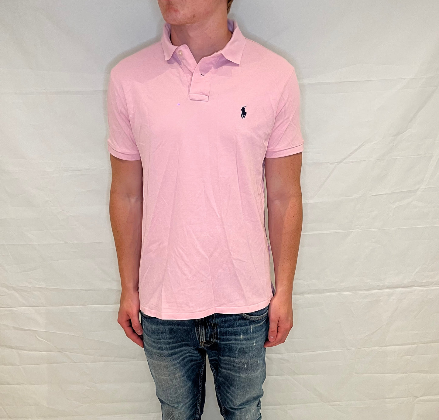 Polo Ralph Lauren Slim Fit Polo Pink Men's