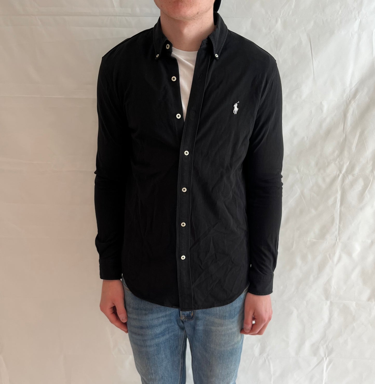 Polo Ralph Lauren Featherweight Mesh Shirt Black Men's