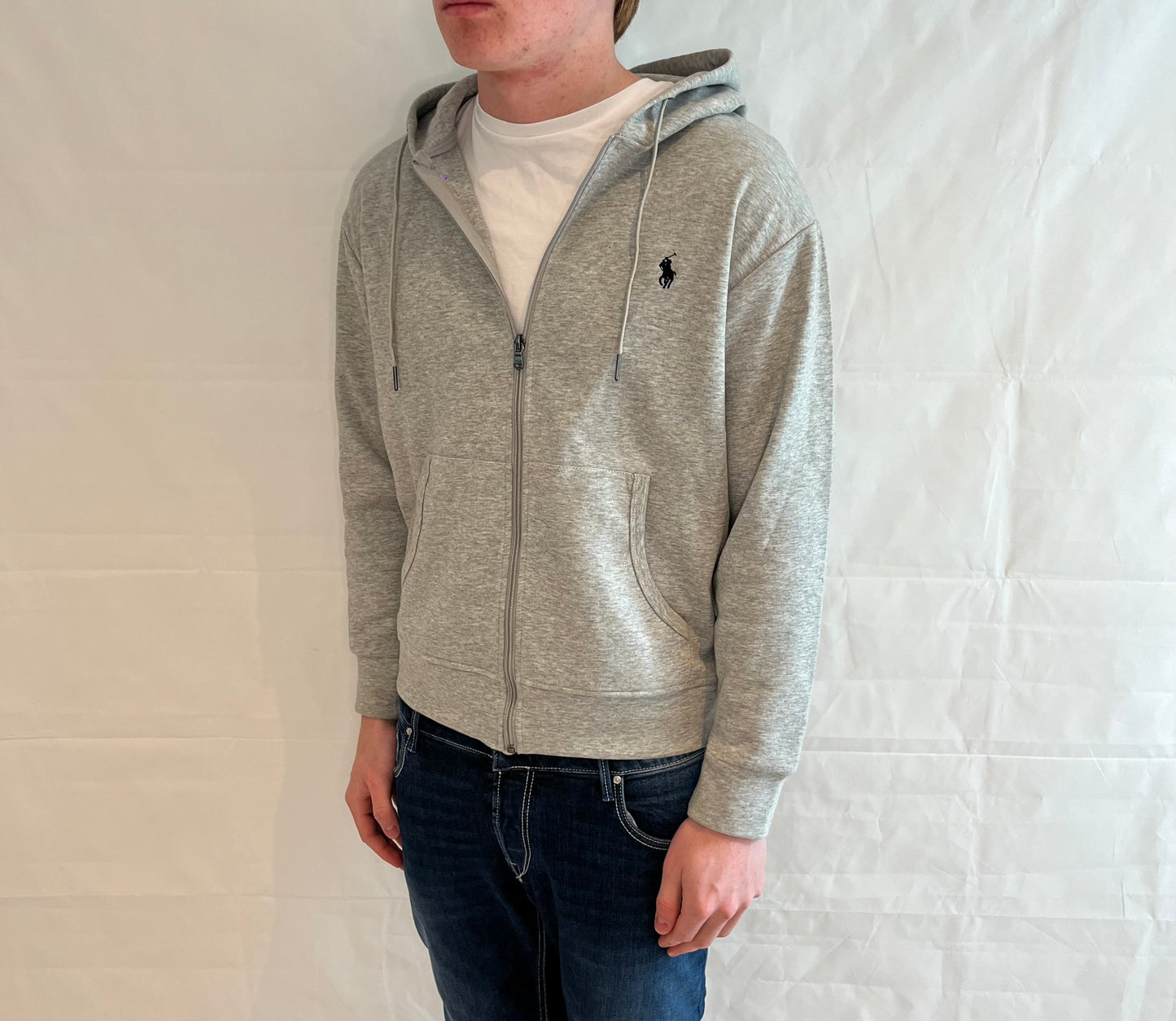 Polo Ralph Lauren Zip Hoodie Grey Men's