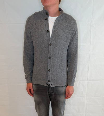 Boggi Milano Cardigan Grey Men's