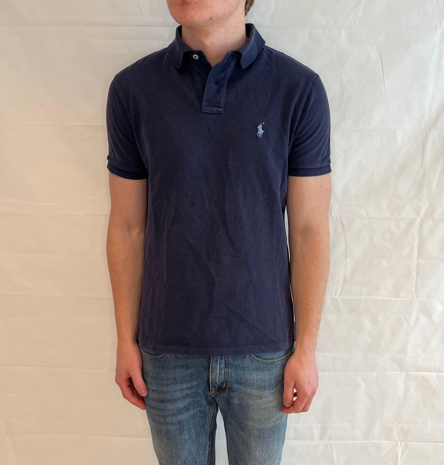 Polo Ralph Lauren Custom Slim Fit Polo Blue Men's