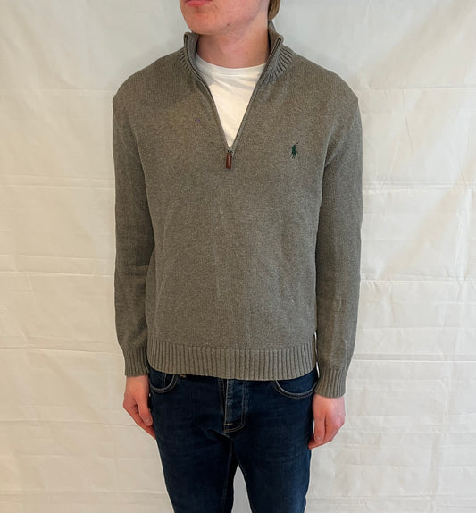 Polo Ralph Lauren Half Zip Grey Men's