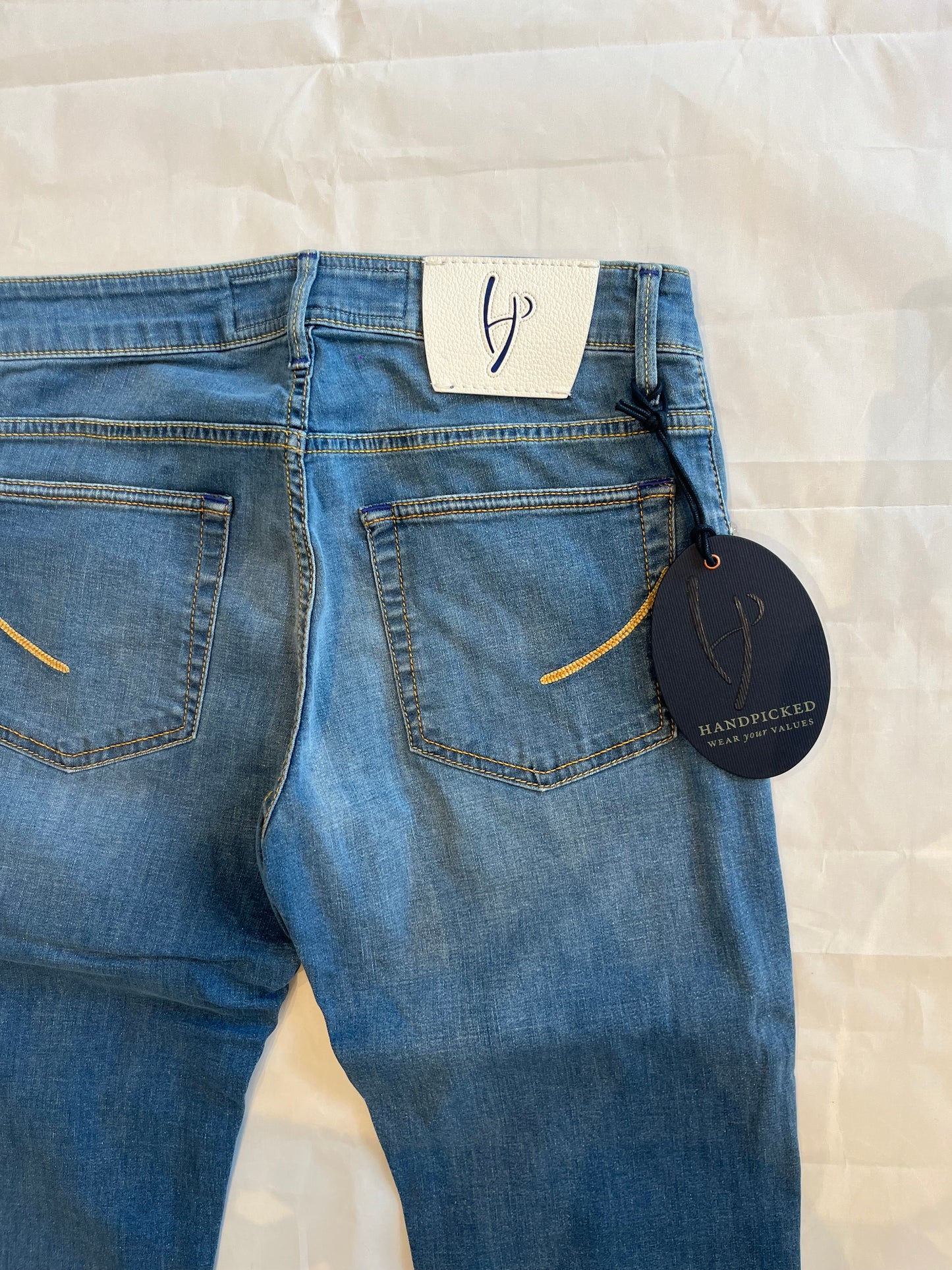 Handpicked Slim Fit Orvieto Jeans Light Blue Men's