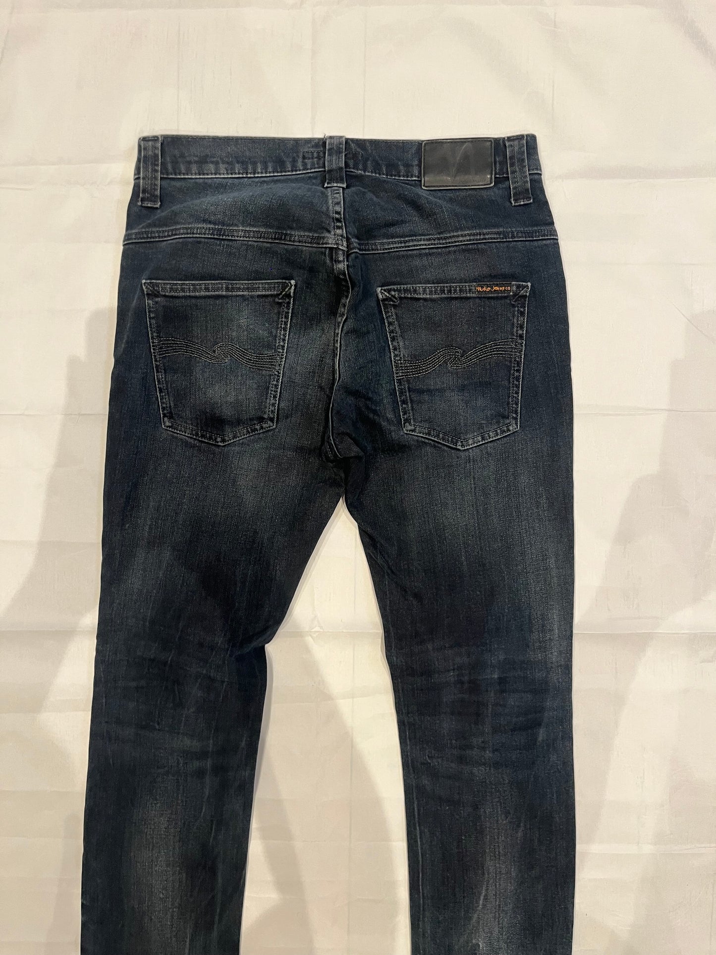 Nudie Taped Ted Jeans Black Men's