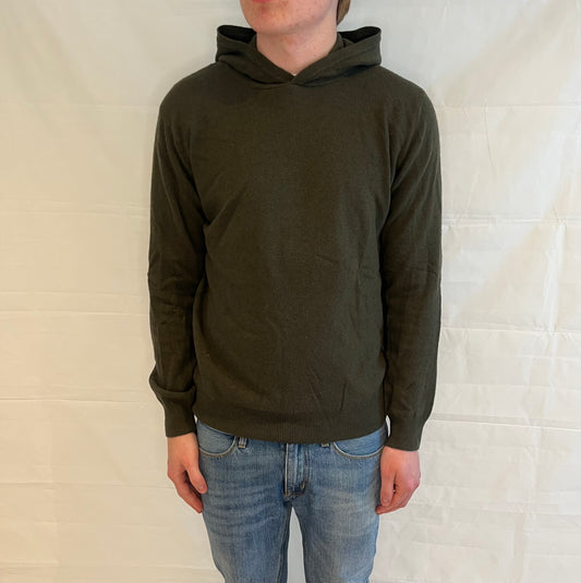 Oscar Jacobson Hoodie Olive Green Men's