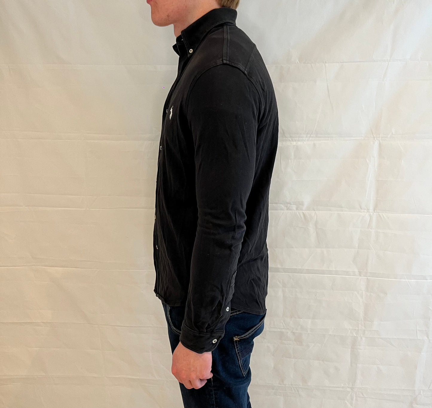 Polo Ralph Lauren Featherweight Mesh Shirt Black Men's