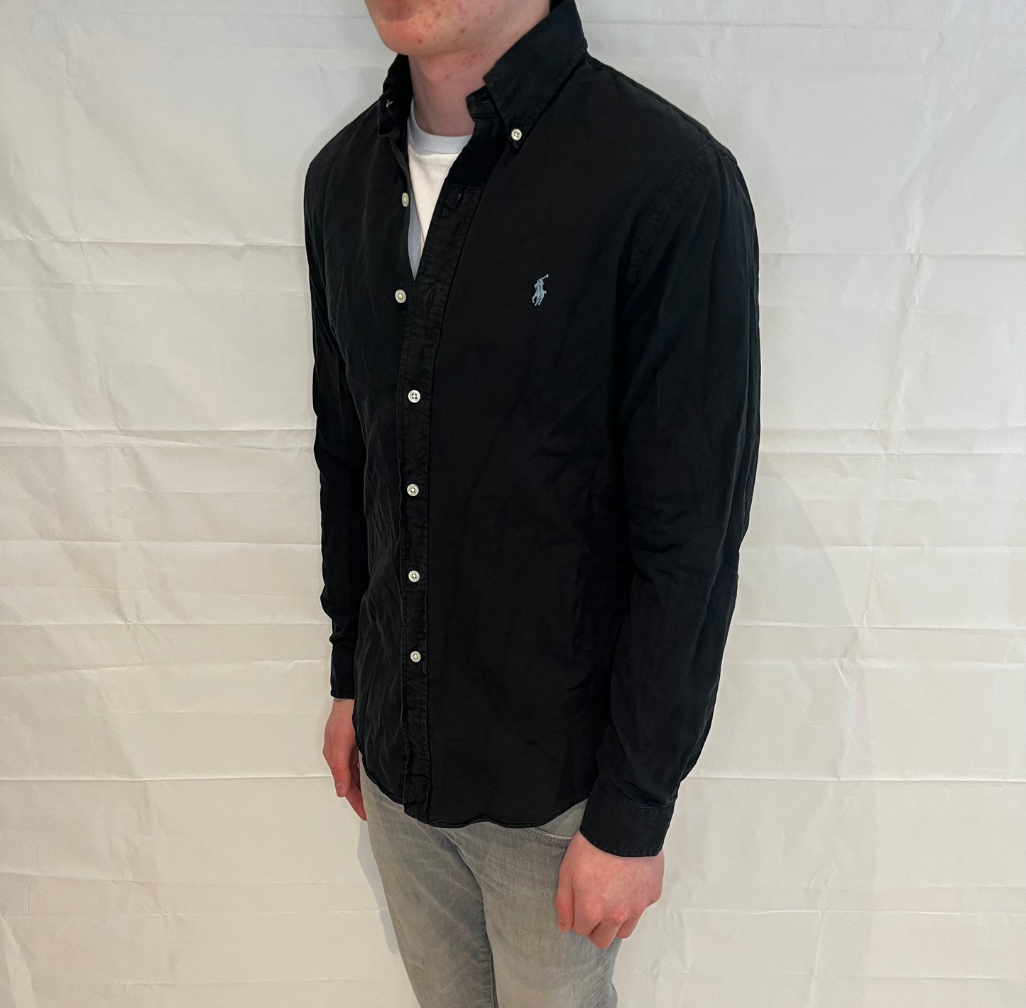 Polo Ralph Lauren Slim Fit Shirt Black Men's