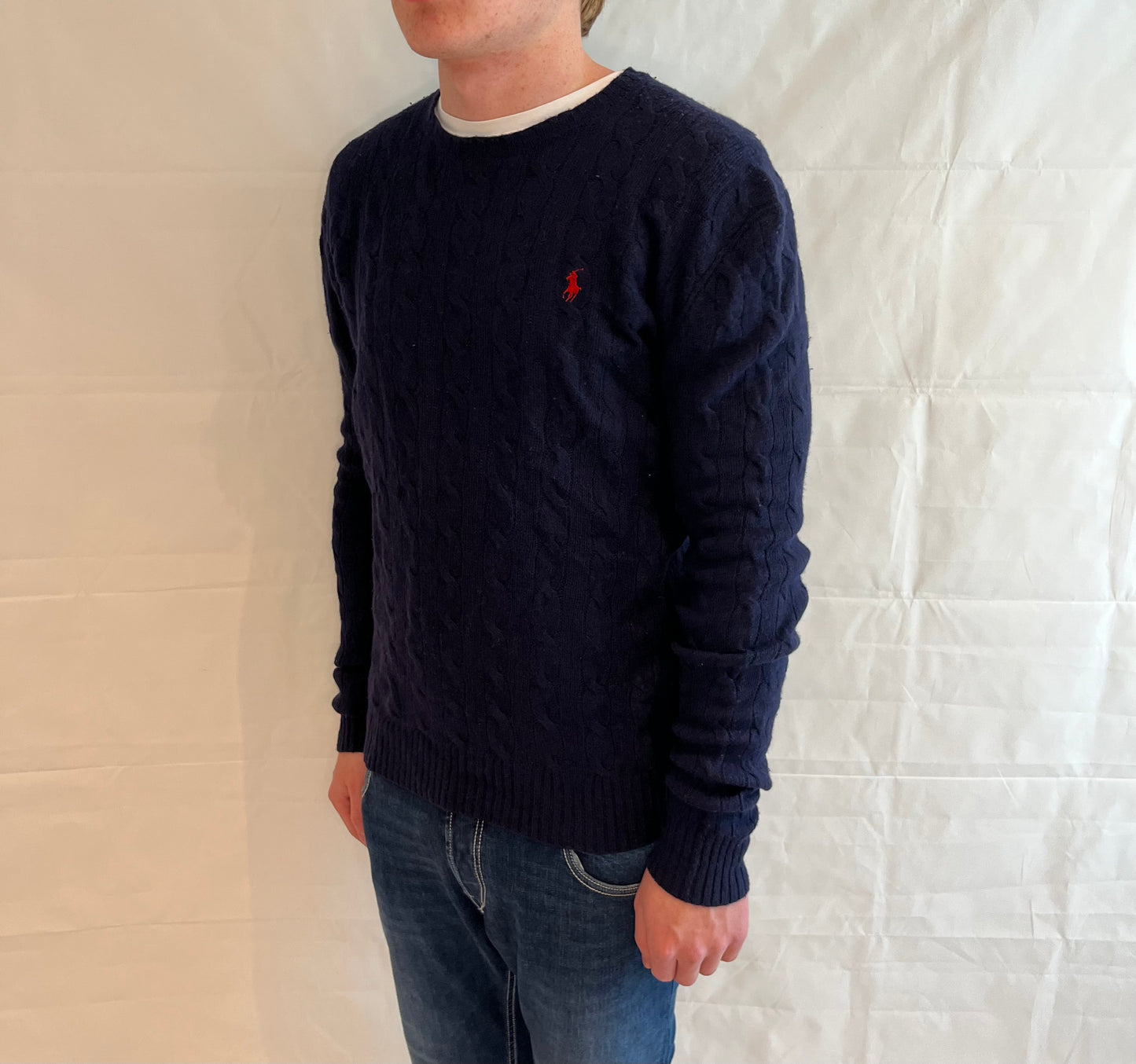 Polo Ralph Lauren Cashmere Mix Sweater Blue Men's