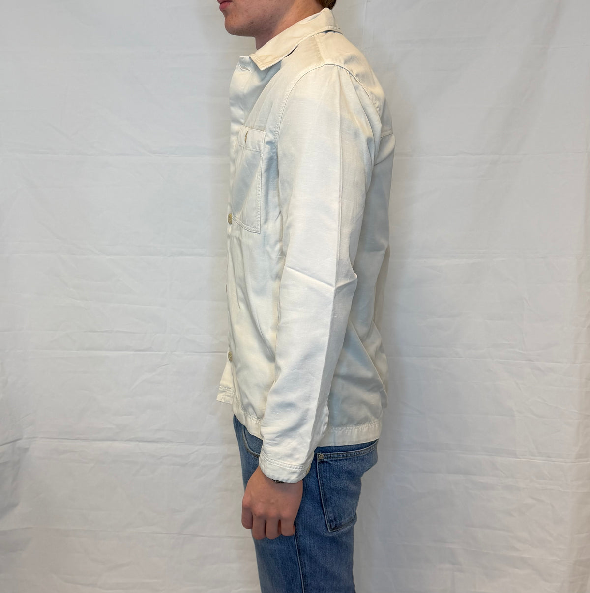 Massimo Dutti Overshirt Beige Men's