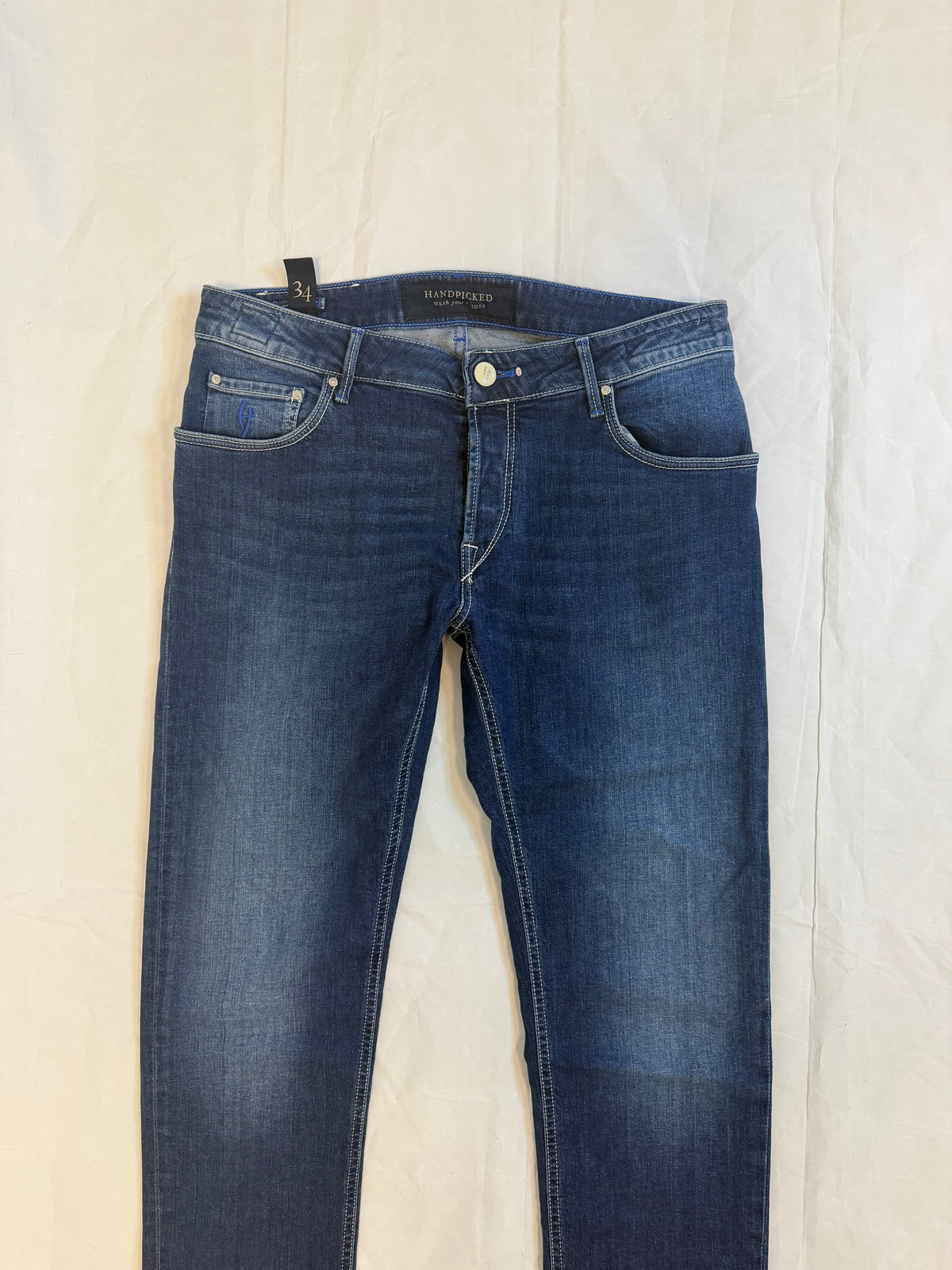 Handpicked Slim Fit Orvieto Jeans Blue Men's